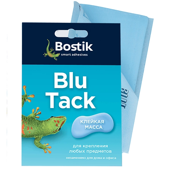 Купить клейкая масса для крепления предметов Bostik Blu Tack Омск