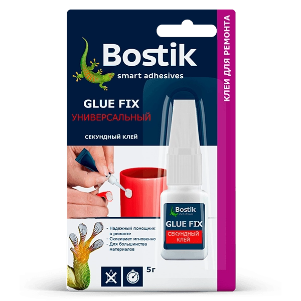 Моментальный клей Bostik Glue Fix в Омске