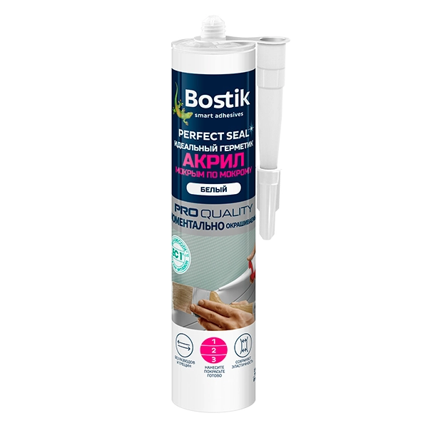 Купить акриловый герметик Bostik Perfect Seal Мокрый по Мокрому Омск