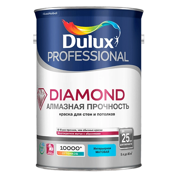 Dulux Diamond алмазная прочность