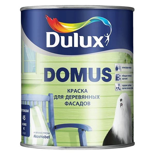 Купить краска для фасада Dulux Domus Омск