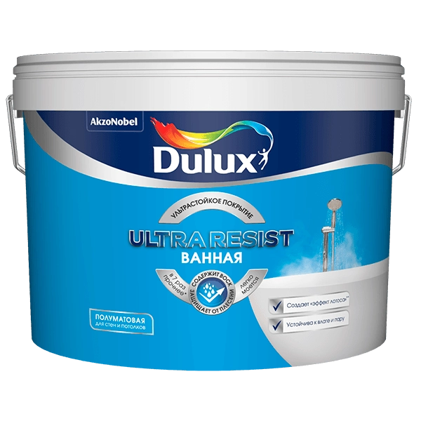 Купить краска Dulux Ultra Resist Ванная Омск