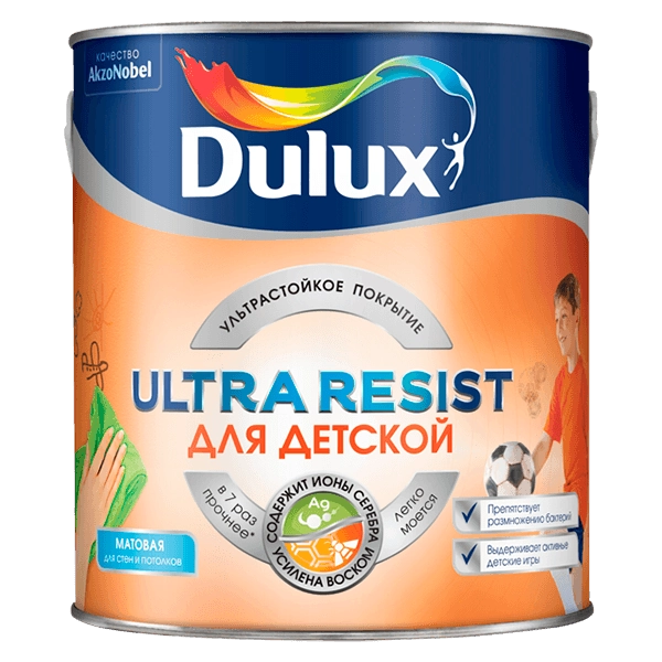 Купить краска Dulux Ultra Resist Для Детской Омск