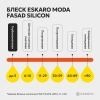 Эскаро Мода Фасад Силикон фасадная силиконизированная краска.