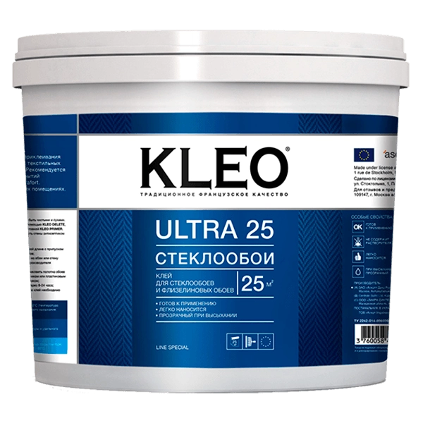 Купить клей для обоев Kleo Ultra готовый Омск