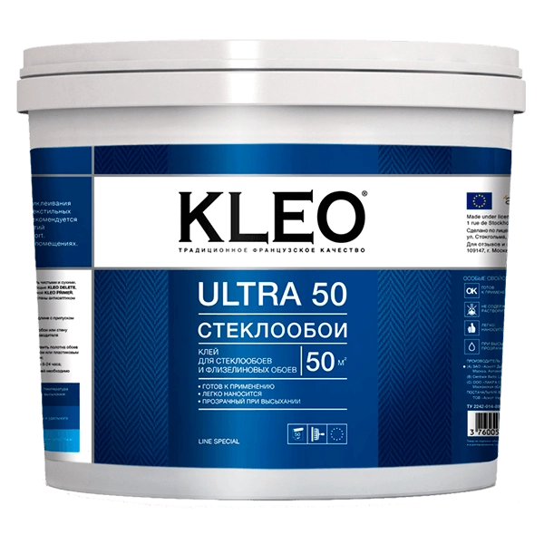 Купить клей для обоев Kleo Ultra готовый Омск