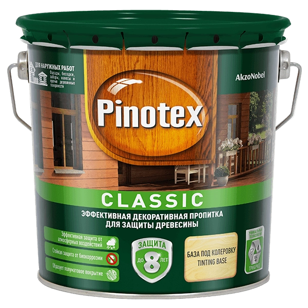 Защита дерева Pinotex Classic