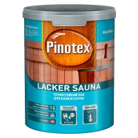 Купить лак для дерева Pinotex Lacker Sauna Омск