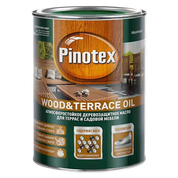 Купить масло для дерева Pinotex Wood&Terrace Oil Омск