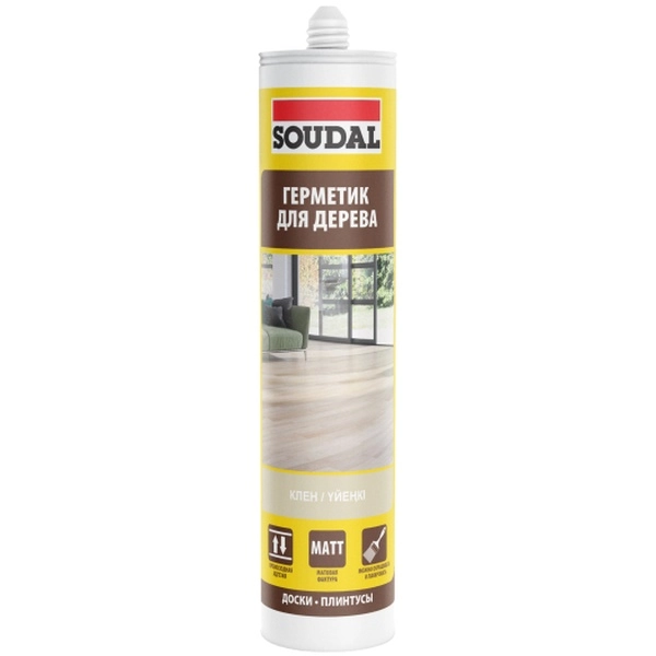 Купить Soudal паркетный акриловый в Омске