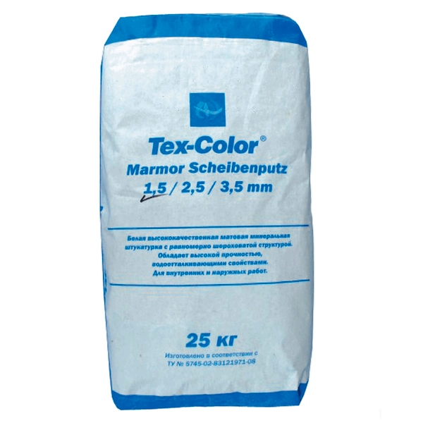 Купить штукатурка камешковая Tex-Color Marmor Scheibenputz Омск