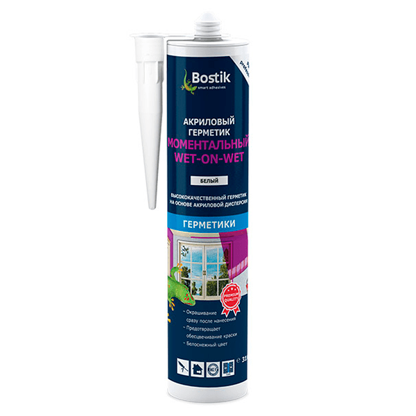 Купить акриловый герметик Bostik Wet-On-Wet Омск