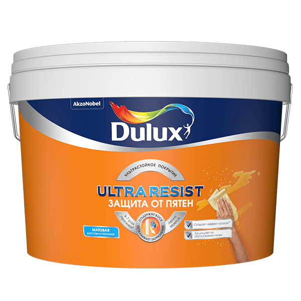 Купить краска Dulux Ultra Resist Защита от пятен Омск