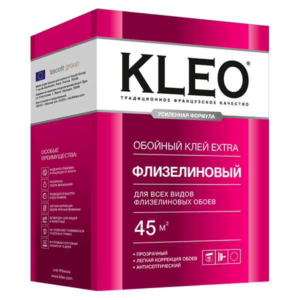 Купить обойный клей Kleo Extra 45 Омск