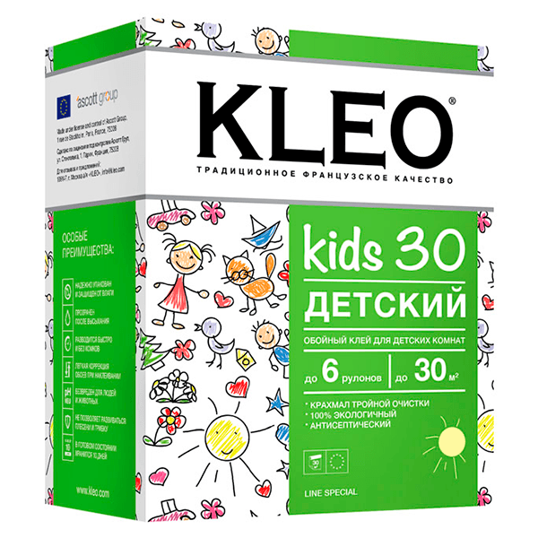 Купить обойный клей Kleo Kids 30 Омск