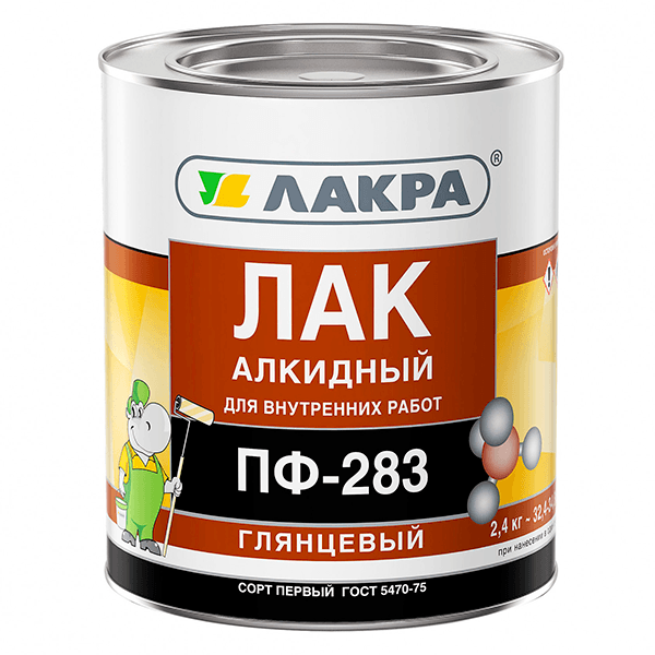 Купить лак алкидный Лакра ПФ-283 в Омске