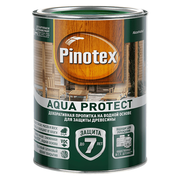 Купить пропитку для дерева Pinotex Aqua Protect Омск