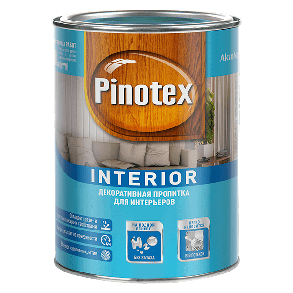 Купить пропитку для дерева Pinotex Interior Омск