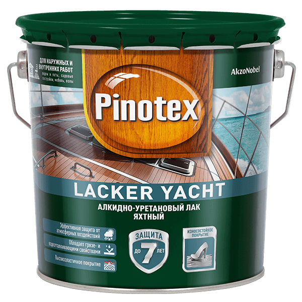 Лак Пинотекс Lacker Yacht Омск