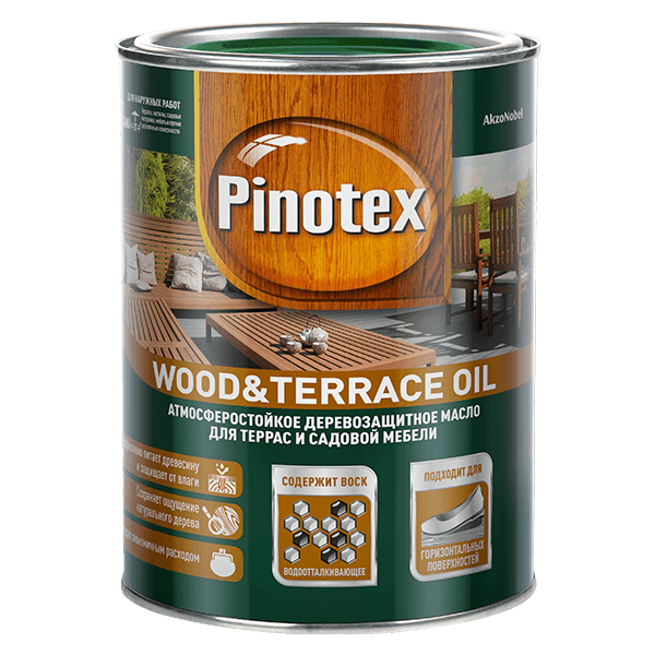 Купить масло для дерева Pinotex Wood&Terrace Oil Омск