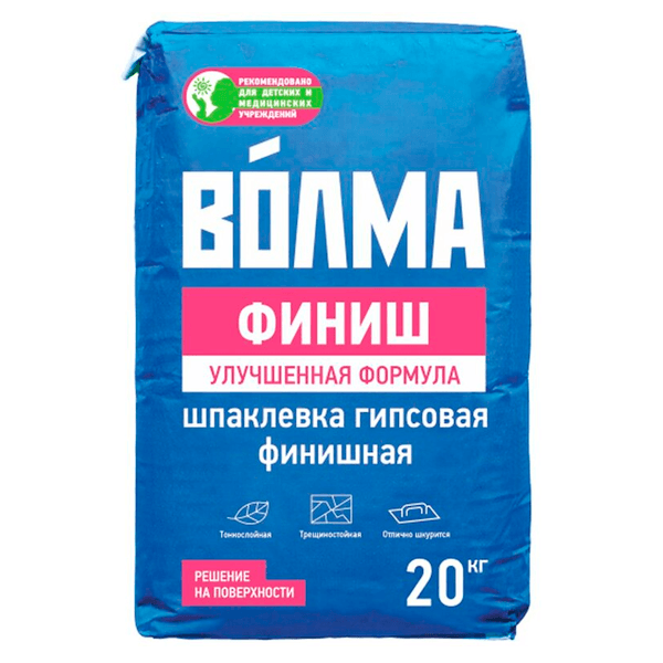 Купить шпаклевка гипсовая финишная Волма Финиш Омск