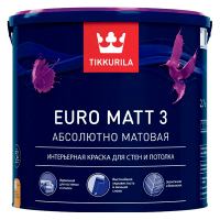 Купить краска Tikkurala Euro Matt 3 Омск